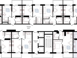 Продается 1-комнатная квартира ЖК Отражение, 2 очередь литера 3, 39.3  м², 5563030 рублей