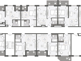 Продается 1-комнатная квартира ЖК Нескучный сад, корпус 2, 23.2  м², 36431780 рублей