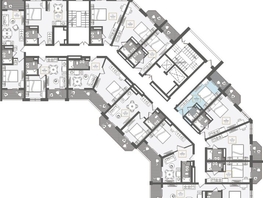 Продается 1-комнатная квартира АО Нескучный сад, корпус 1, 22.2  м², 25972090 рублей