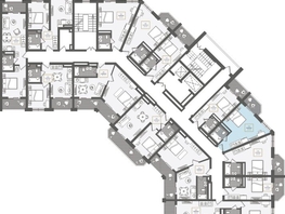 Продается 1-комнатная квартира АО Нескучный сад, корпус 1, 30.1 м², 30479040 рублей