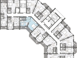 Продается 2-комнатная квартира АО Нескучный сад, корпус 1, 47.5  м², 42621490 рублей