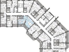 Продается 2-комнатная квартира АО Нескучный сад, корпус 1, 47.6 м², 50279950 рублей