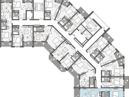 Продается 2-комнатная квартира АО Нескучный сад, корпус 1, 46.5 м², 41399400 рублей