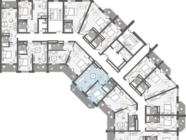 Продается 2-комнатная квартира АО Нескучный сад, корпус 1, 44.9  м², 49964080 рублей