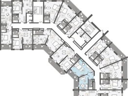 Продается 2-комнатная квартира АО Нескучный сад, корпус 1, 47 м², 43780150 рублей