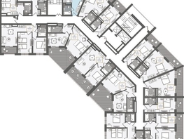 Продается 1-комнатная квартира АО Нескучный сад, корпус 1, 35.7  м², 41724720 рублей