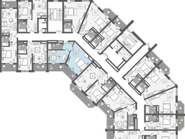 Продается 2-комнатная квартира АО Нескучный сад, корпус 1, 47.7  м², 49074190 рублей