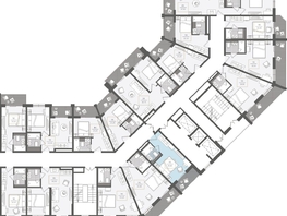 Продается 1-комнатная квартира ЖК Нескучный сад, корпус 2, 26.8  м², 34509580 рублей