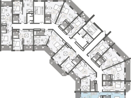 Продается 2-комнатная квартира АО Нескучный сад, корпус 1, 46.6  м², 53428400 рублей