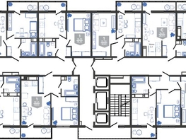 Продается 2-комнатная квартира ЖК Облака-3, дом 1, 60.1  м², 10313160 рублей