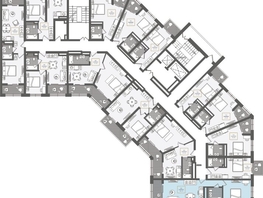 Продается 2-комнатная квартира АО Нескучный сад, корпус 1, 46.8 м², 41438380 рублей