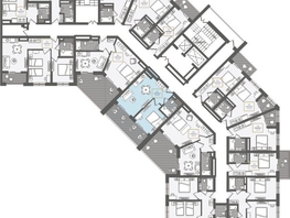 Продается 2-комнатная квартира АО Нескучный сад, корпус 1, 49.3 м², 55435420 рублей