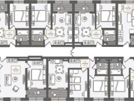 Продается 2-комнатная квартира АО Нескучный сад, корпус 1, 47.9 м², 52647280 рублей