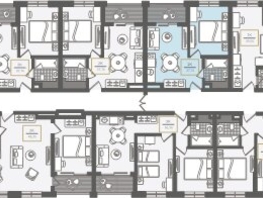 Продается 2-комнатная квартира АО Нескучный сад, корпус 1, 38.1  м², 45057780 рублей