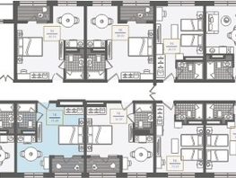 Продается 1-комнатная квартира АО Нескучный сад, корпус 1, 32.6 м², 37496900 рублей