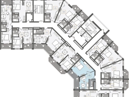 Продается 2-комнатная квартира АО Нескучный сад, корпус 1, 47.2  м², 42508450 рублей