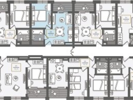 Продается 2-комнатная квартира АО Нескучный сад, корпус 1, 38.4  м², 44812730 рублей