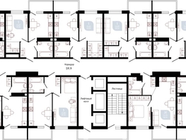 Продается 2-комнатная квартира ЖК Отражение, 2 очередь литера 3, 62.8  м², 9103540 рублей