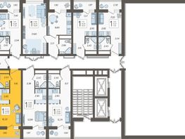 Продается Студия ЖК Кислород, корпус 1, 23  м², 10419000 рублей