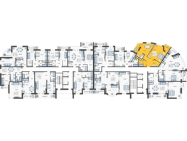 Продается 2-комнатная квартира ЖК Зеленодар, литера 5а, 62.2  м², 7043400 рублей