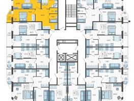 Продается 2-комнатная квартира ЖК Зеленодар, литера 7, 67.2  м², 7817150 рублей