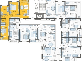 Продается 3-комнатная квартира ЖК Ural (Урал), 78.21  м&sup2;, 8841150 рублей