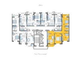 Продается 3-комнатная квартира ЖК Ural (Урал), 79.13  м&sup2;, 9786630 рублей