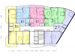Продается 3-комнатная квартира ЖК Радонеж, блок-секция 1, 10, 11, 95.86  м², 12174220 рублей