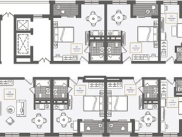 Продается 4-комнатная квартира АО Нескучный сад, корпус 1, 79.1  м², 71970250 рублей