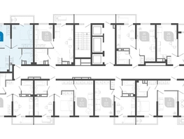 Продается 2-комнатная квартира ЖК Облака-2, блок секция 1-3, 49.5  м², 9223900 рублей