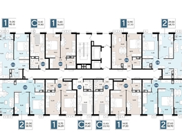 Продается 1-комнатная квартира ЖК Порто-Ново, литера 6, 36.2  м&sup2;, 8282561 рублей