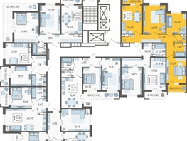 Продается 3-комнатная квартира ЖК Ural (Урал), 78.21  м&sup2;, 8896650 рублей