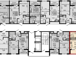 Продается 1-комнатная квартира ЖК Ботаника Хилс, лит 1, 31.41  м&sup2;, 10688000 рублей