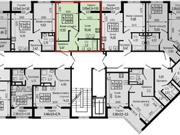 Продается 1-комнатная квартира ЖК Ботаника Хилс, лит 1, 34.91  м&sup2;, 10790000 рублей