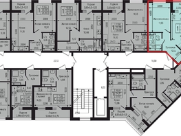 Продается 1-комнатная квартира ЖК Ботаника Хилс, лит 3, 38.52  м&sup2;, 10295630 рублей