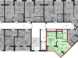 Продается 1-комнатная квартира ЖК Ботаника Хилс, лит 3, 37.67  м&sup2;, 10155460 рублей