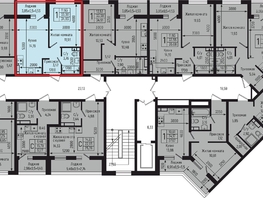 Продается 1-комнатная квартира ЖК Ботаника Хилс, лит 3, 34.83  м&sup2;, 9314000 рублей