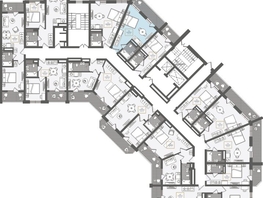 Продается Апартамент АО Greenmont (Гринмонт), корпус 1, 34.5  м&sup2;, 42337550 рублей