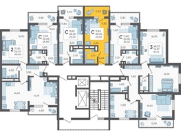 Продается Студия ЖК Горный квартал, литера 4, 25.3  м&sup2;, 8614650 рублей