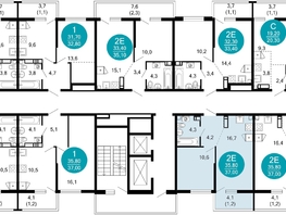 Продается 1-комнатная квартира ЖК Лестория, дом 4, 37  м&sup2;, 16007055 рублей