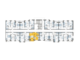 Продается 1-комнатная квартира ЖК Смородина, литера 12, 32.95  м&sup2;, 5272000 рублей