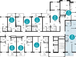 Продается 2-комнатная квартира ЖК Лестория, дом 3, 77.6  м&sup2;, 31736443 рублей