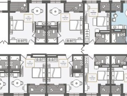 Продается Апартамент АО Greenmont (Гринмонт), корпус 1, 44.5  м&sup2;, 50363750 рублей