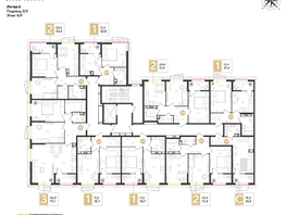 Продается 1-комнатная квартира ЖК РИДЗ, литер 6, 38.7  м&sup2;, 7716781 рублей