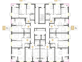 Продается 3-комнатная квартира ЖК РИДЗ, литер 5, 74.9  м&sup2;, 11347350 рублей