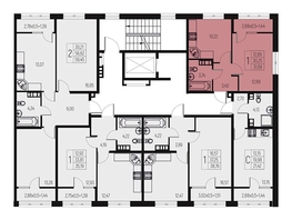 Продается 1-комнатная квартира ЖК Атаманский сад, литер 1, 31.69  м&sup2;, 5072000 рублей