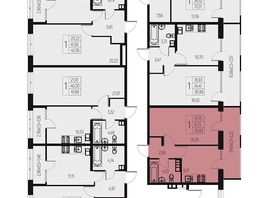 Продается 1-комнатная квартира ЖК Атаманский сад, литер 1, 33.93  м&sup2;, 4242000 рублей