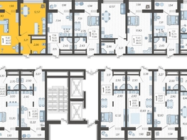 Продается 1-комнатная квартира ЖК Кислород, корпус 8, 38.05  м&sup2;, 14387040 рублей
