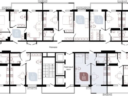 Продается 1-комнатная квартира ЖК Отражение, 2 очередь литера 4, 41.3  м&sup2;, 5810645 рублей
