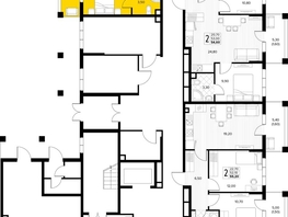 Продается 2-комнатная квартира ЖК Кипарис, литер 6, 63.1  м&sup2;, 19245500 рублей